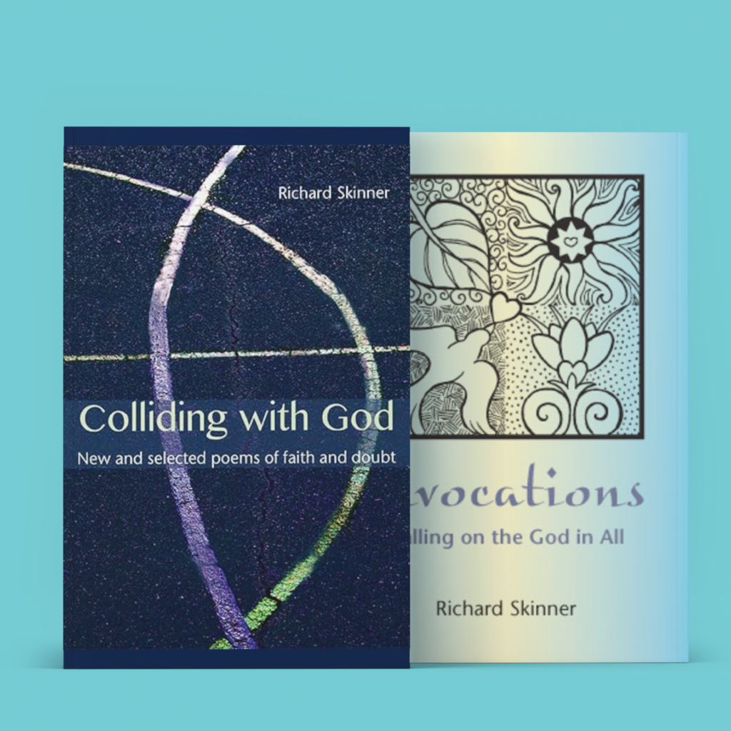 Richard Skinner RNF Author Exeter Poet Poetry Invocations Colliding with God